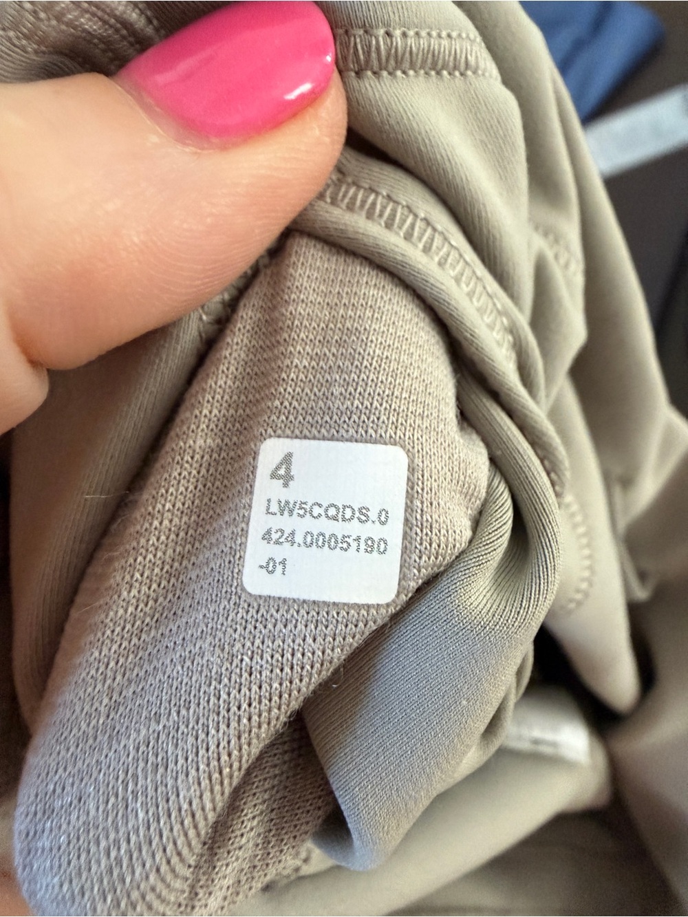 NWT lululemon Wunder Train High-Rise Tight 25” Size 4 Riverstone - Picture 5 of 7